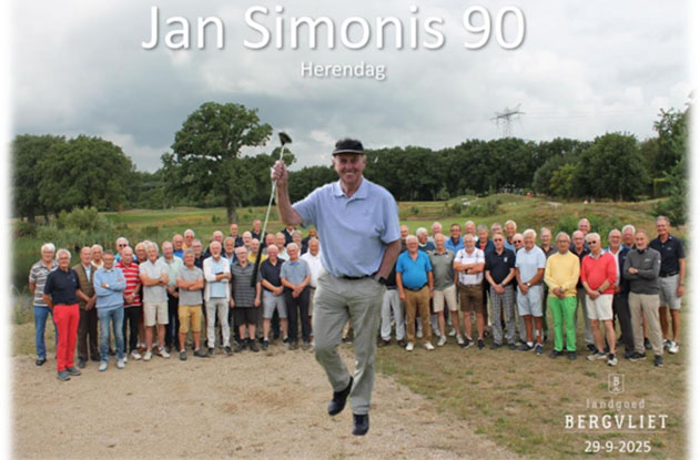 Golfdag Jan Simonis 90 jaar